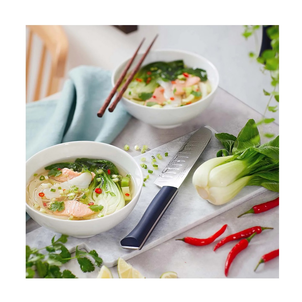 Μαχαίρι Santoku-Λαχανικών 17,78cm Ατσάλι Sandvik 12C27 Intempora Opinel 002219 - 3