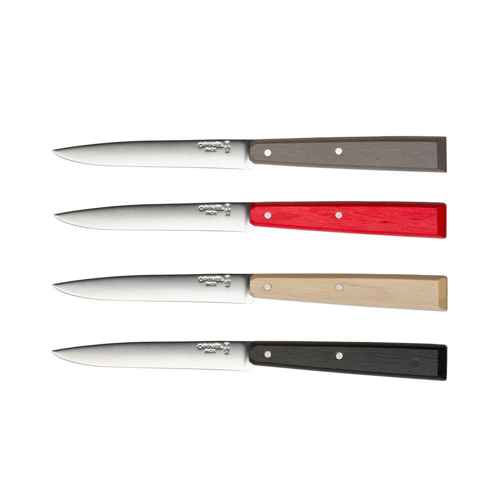 Μαχαίρια Steak Κουτί 4 Τεμαχίων 10,16cm Ατσάλι Sandvik 12C27 Bon Appétit Loft Opinel 001534 - 2