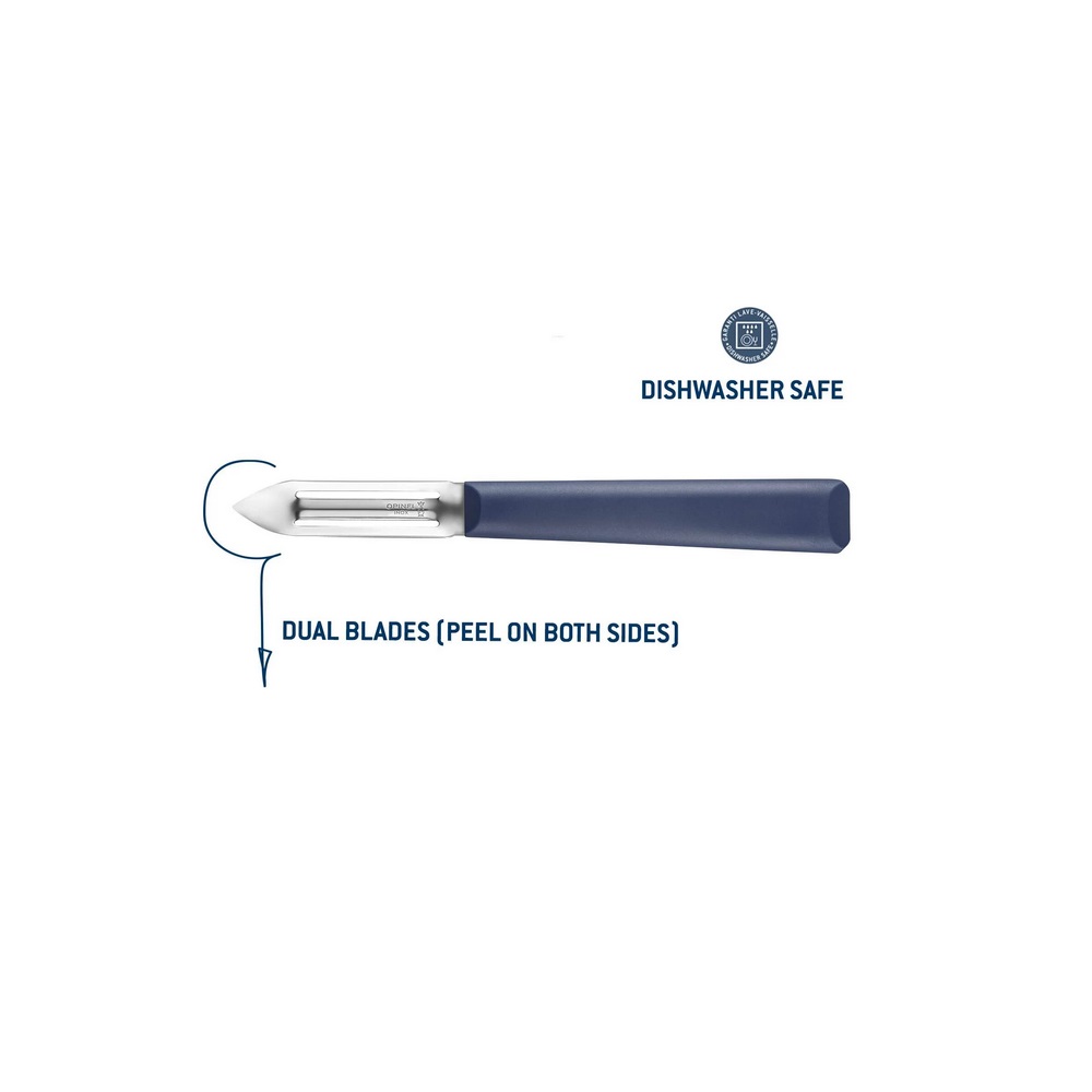 Αποφλοιωτής-Peeler Ατσάλι 6cm Πράσινο Essential+ Opinel 002357 - 2