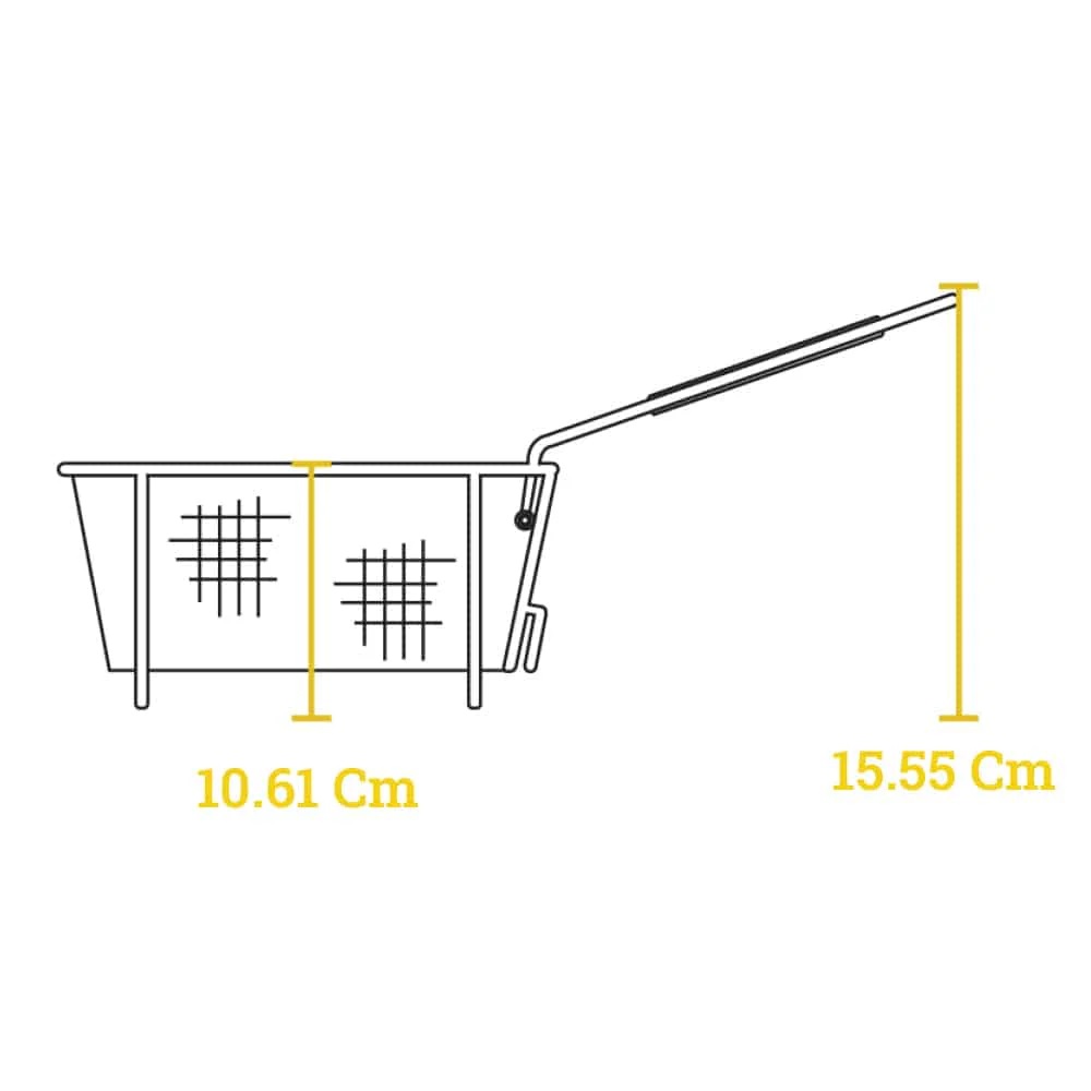 Καλάθι Τηγανίσματος Ατσάλινο Φ22,86cm Για Μαντεμένιες Κατσαρόλες Lodge 8FB2 - 5