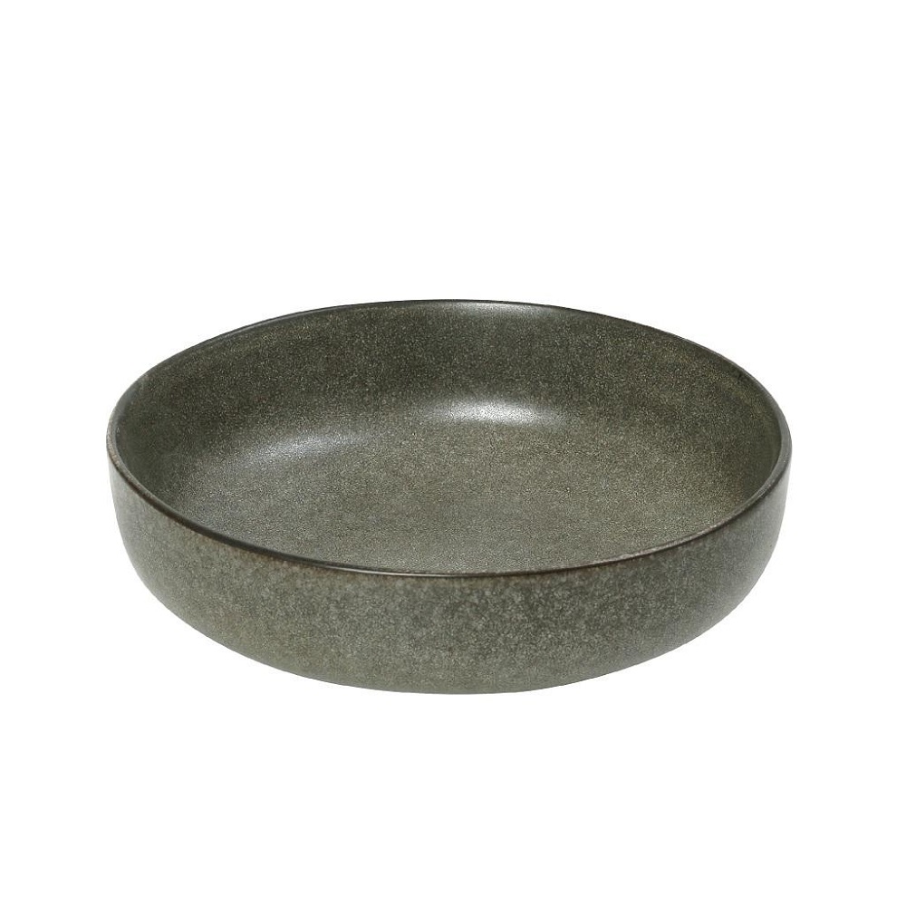 Πιάτο Βαθύ Stoneware Step Φ22xH5cm Olive Etna Espiel FRL115K4 - 