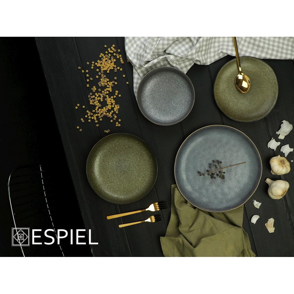 Πιάτο Βαθύ Stoneware Step Φ22xH5cm Olive Etna Espiel FRL115K4 - 3