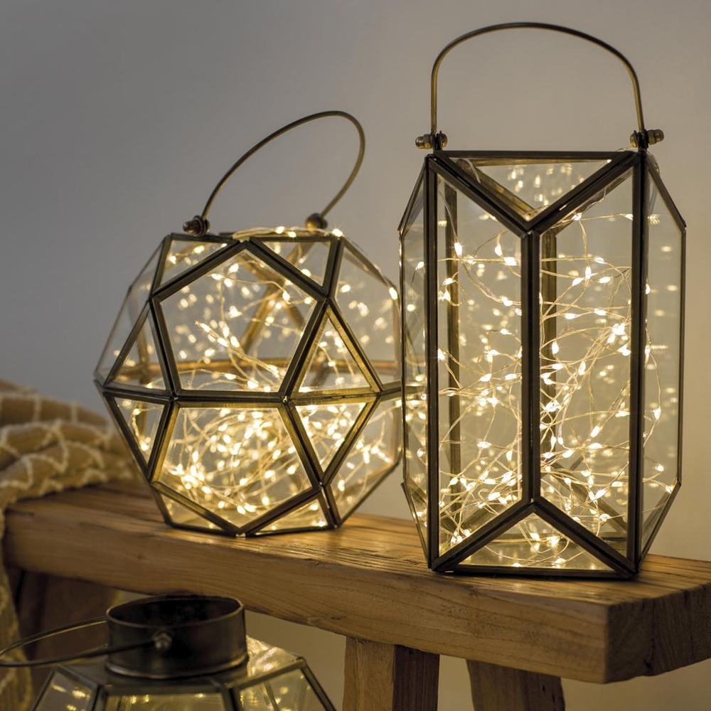 Φωτάκια Micro LED 100 Θερμό Λευκό Μπαταρίας Εσωτερικού Χώρου Lumineo 483755 - 4