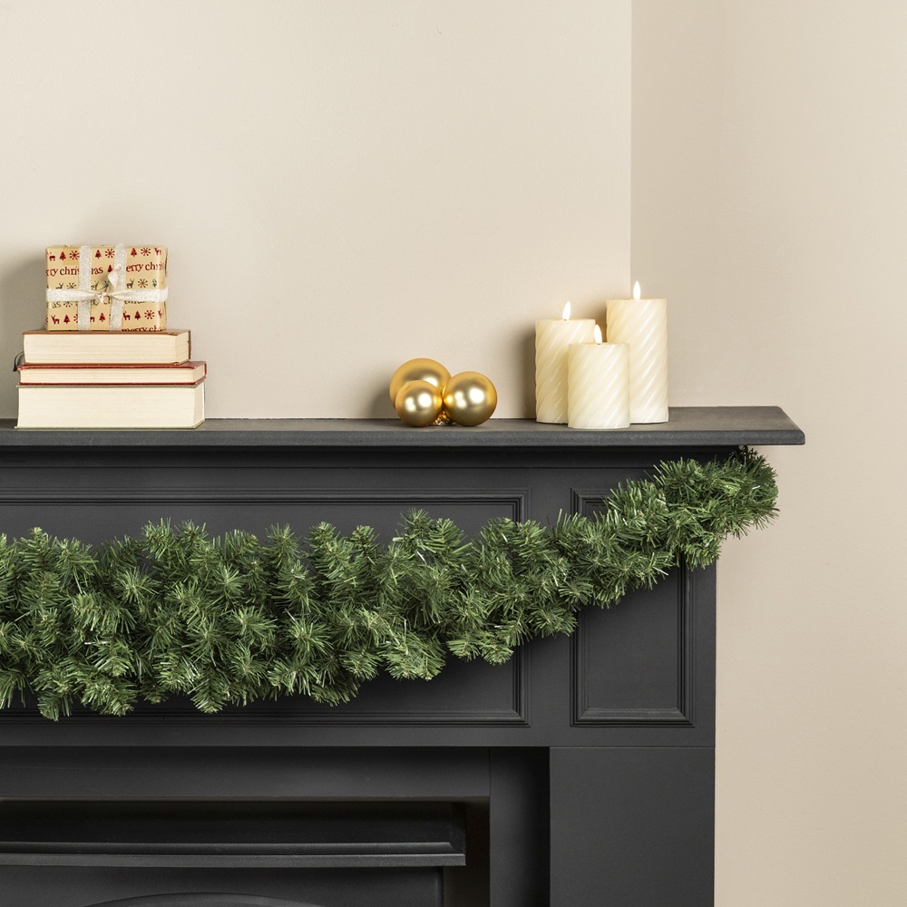 Γιρλάντα Πράσινη PVC 180cm Εσωτερικού & Εξωτερικού Χώρου Everlands Imperial 680287 - 4