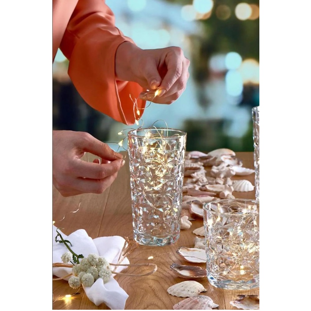 Ποτήρι Γυάλινο Long Drink 360ml Φ5,9xH15cm Estrella Pasabahce SP520605 - 4