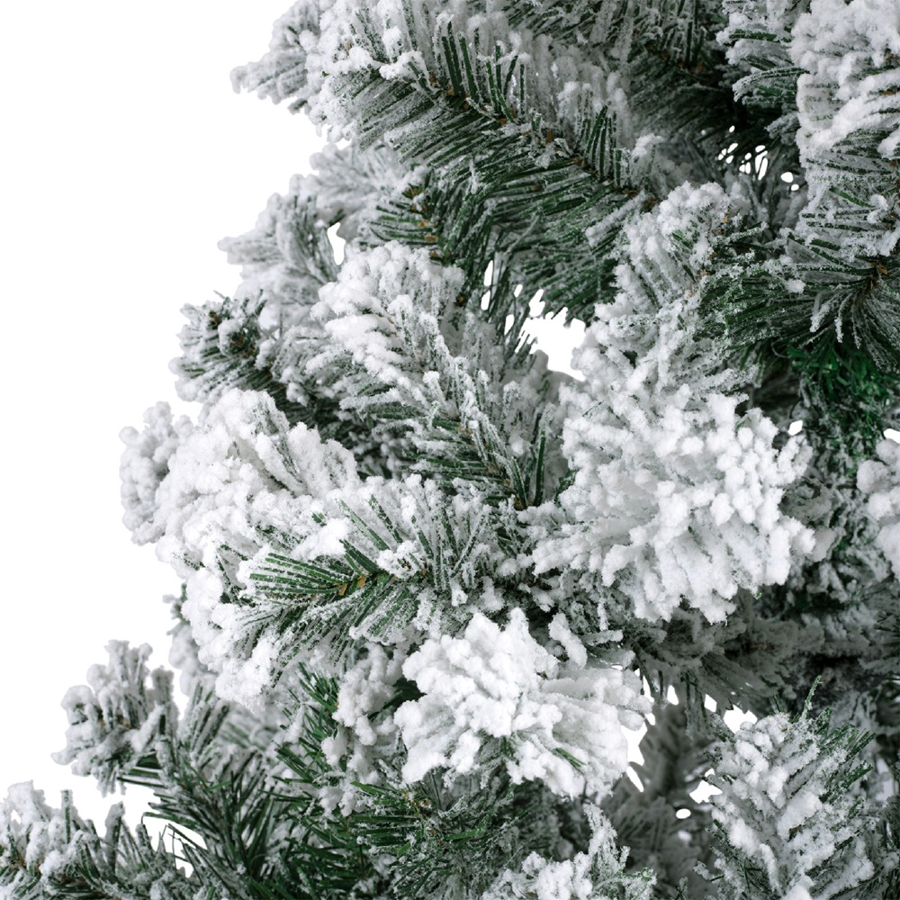 Χριστουγεννιάτικο Δέντρο Snowy Rovinj Pine 150cm με Χιονισμένο Φινίρισμα και Μεταλλική Βάση Everlands 684260 - 2