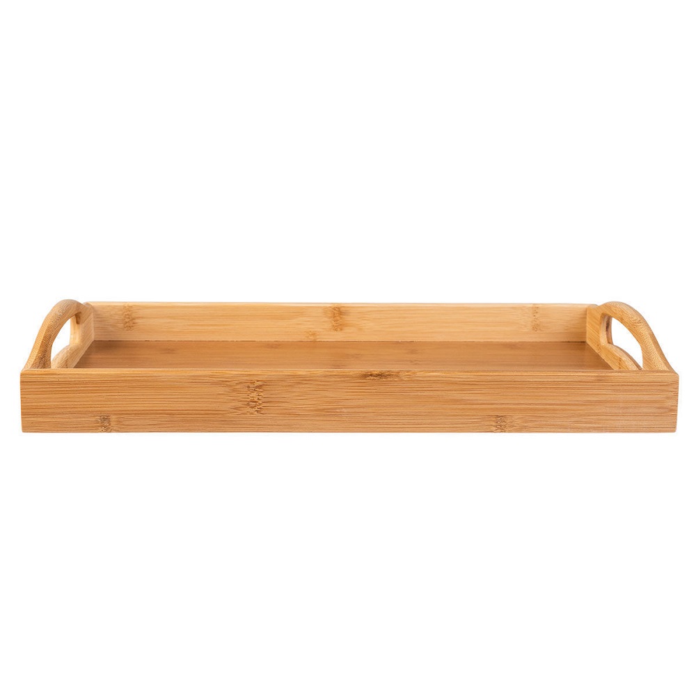 Δίσκος Σερβιρίσματος Με Λαβές 44x29,5xH5,5cm Bamboo Essentials εstia Home Art 01-12953 - 2