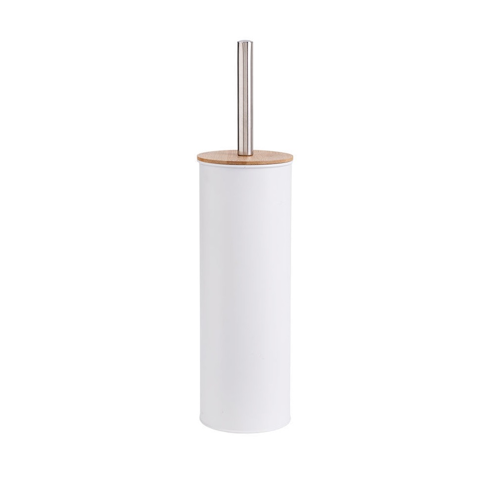 Πιγκάλ Μεταλλικό Λευκό Bamboo Essentials εstia Home Art 02-12755 - 1