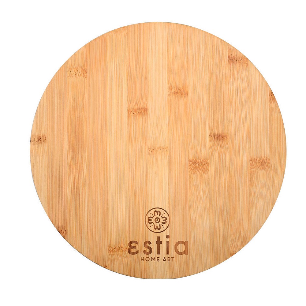 Επιφάνεια Κοπής Στρογγυλή Φ28cm Bamboo Essentials εstia Home Art 01-13769 - 