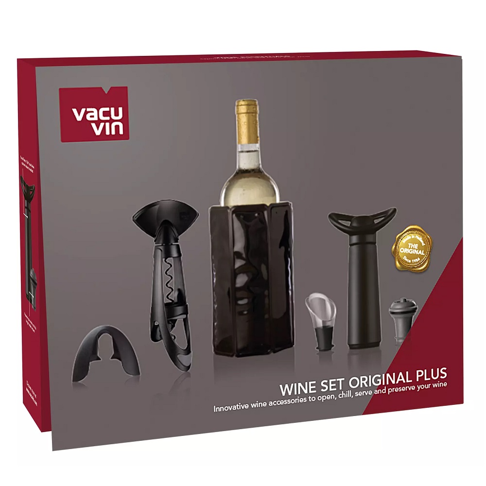 Wine Set Original Plus Set of 6 Vacu Vin 3890360 - 