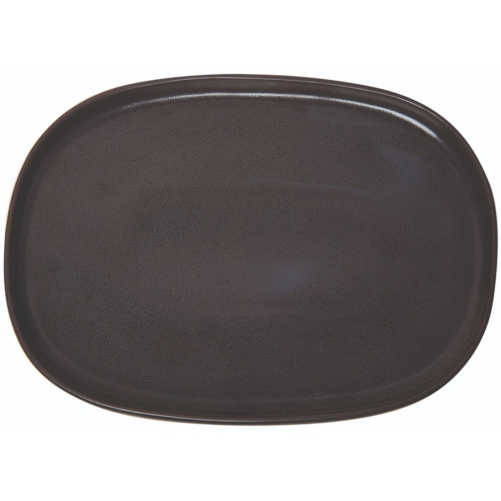 Πιατέλα Πορσελάνης Οβάλ Επίπεδη 26x18xH2,8cm Midnight GTSA 66-9626 - 1
