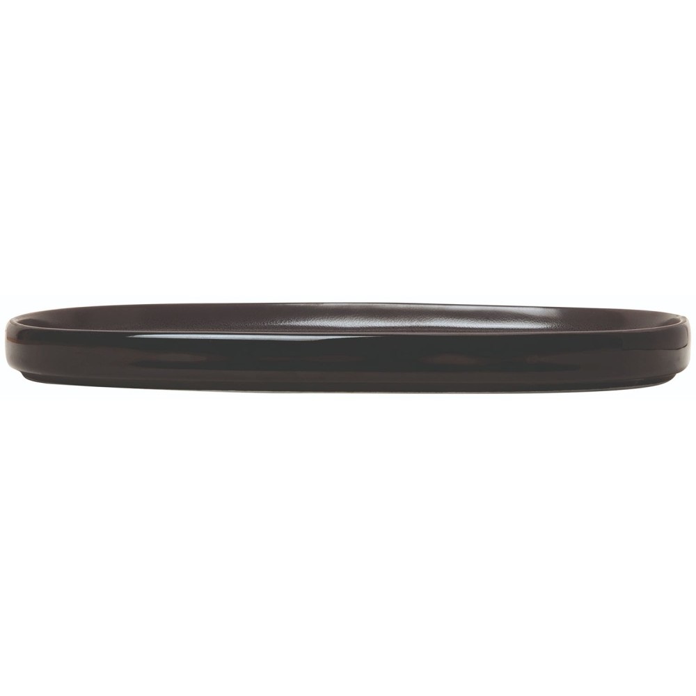 Πιατέλα Πορσελάνης Οβάλ Επίπεδη 26x18xH2,8cm Midnight GTSA 66-9626 - 2