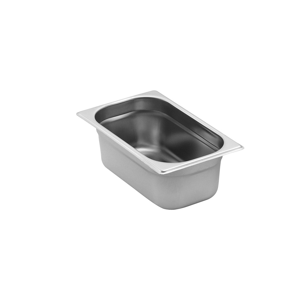 Δοχείο Ανοξείδωτο Inox GN 1/4 26,5x16,2x10cm Κατάλληλο για Επαγγελματική Χρήση Novatex 07-631 - 