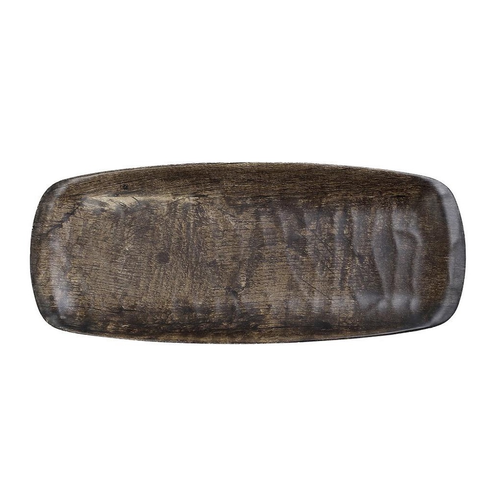 Πιατέλα-Γόνδολα Ορθογώνια Μελαμίνης 20,5x8,5cm Pine Wood Hybrid Tria HWB782K96 - 1