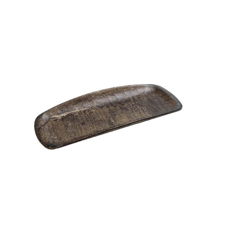 Πιατέλα-Γόνδολα Ορθογώνια Μελαμίνης 20,5x8,5cm Pine Wood Hybrid Tria HWB782K96 - 2