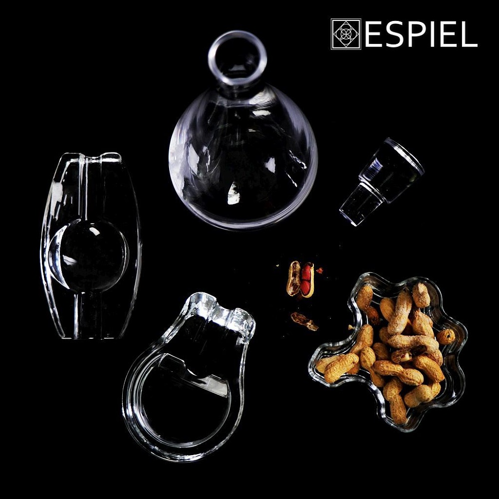 Σταχτοδοχείο Γυάλινο Πούρου 18x9xH4cm Espiel ORT209 - 2