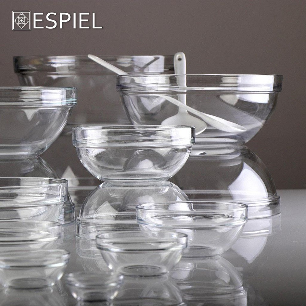 Σαλατιέρα Γυάλινη Στρογγυλή 5,5Lt Φ30xH12,6cm Chef Pasabahce SP53923K2 - 3
