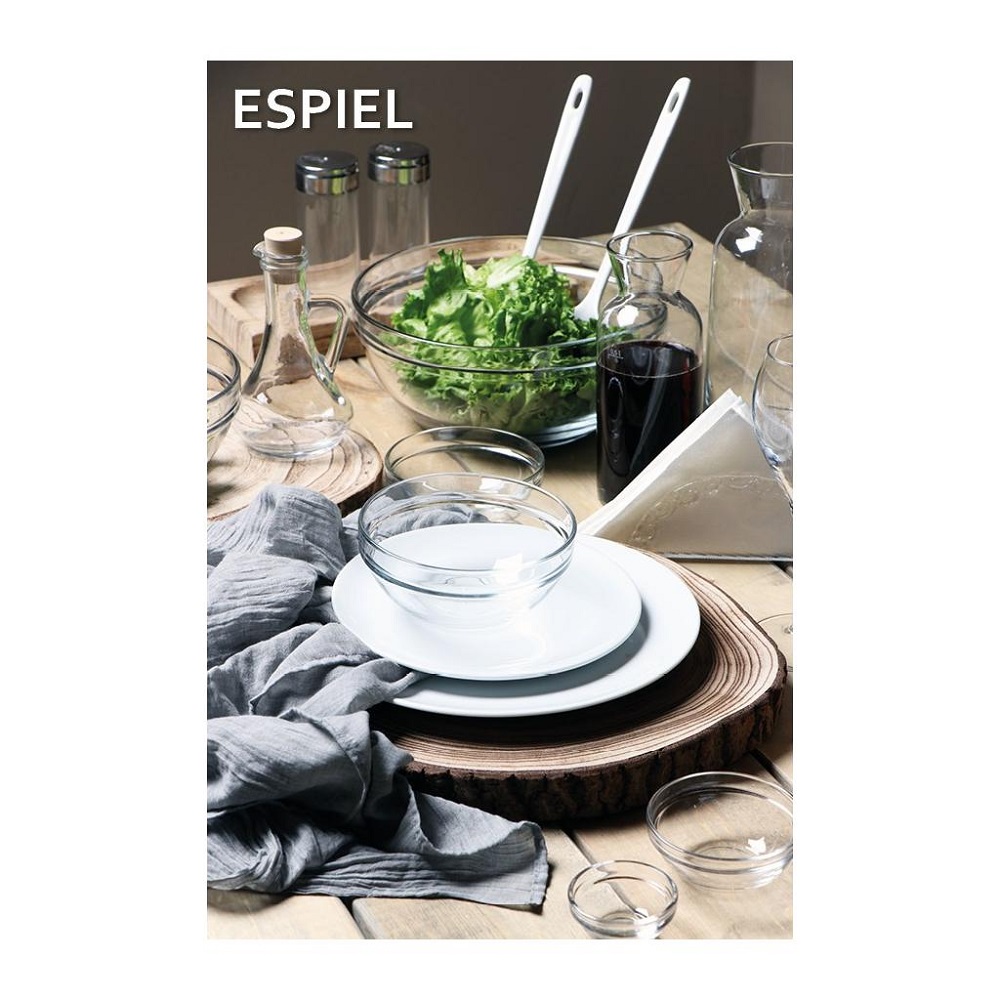 Σαλατιέρα Γυάλινη Στρογγυλή 5,5Lt Φ30xH12,6cm Chef Pasabahce SP53923K2 - 4