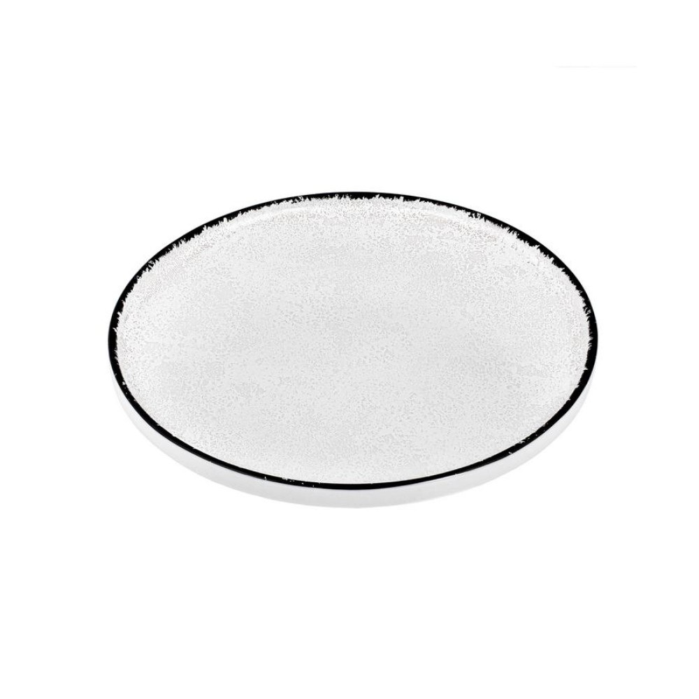 Πιάτο Ρηχό Πορσελάνης Λευκό 22cm Vertical Moon Shade Oriana Ferelli 18274-63 PR182746322 - 