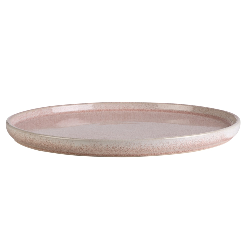 Πιάτο Stoneware Pink Reactive Glaze Επίπεδο 21cm Ύψος 2cm GTSA 67-26121 - 2