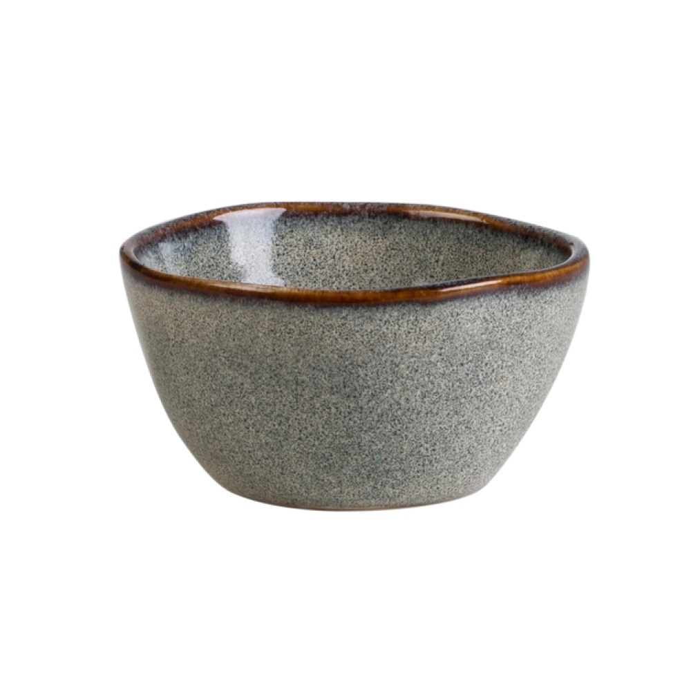 Μπολάκι Stoneware Φ8xH4cm Reactive Glaze Grain GTSA 67-28407 - 1