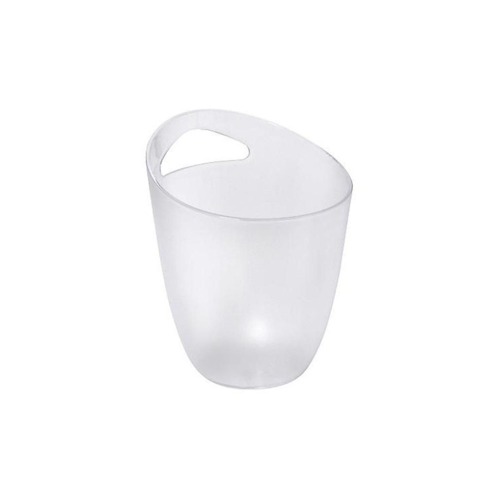 Σαμπανιέρα Πλαστική Διάφανη Φ20xH25cm Frosted GTSA 79-2052 - 