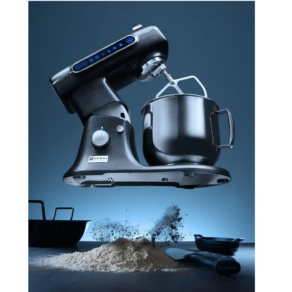 Μίξερ Ηλεκτρικό Επαγγελματικό Ζαχαροπλαστικής 7L 1500W Blackbolt 221570 Hendi 30.42334 - 5