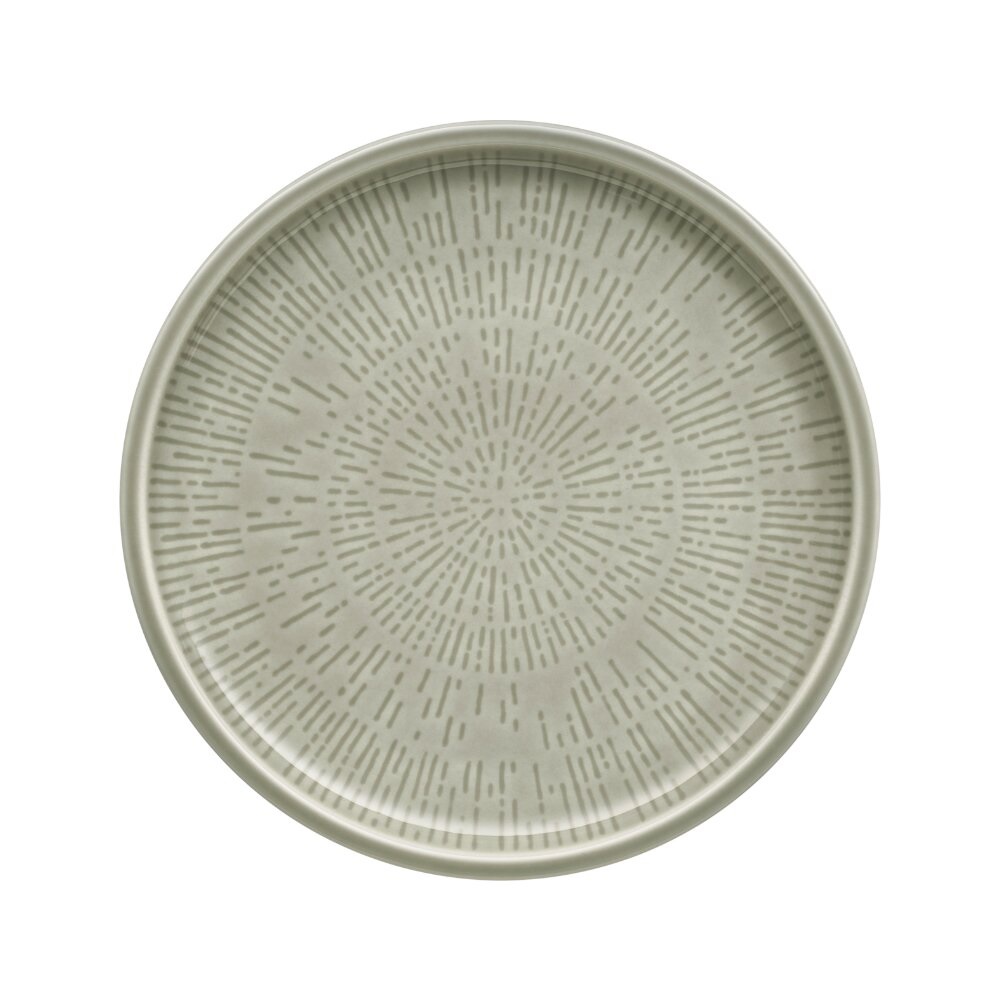 Πιάτο Πορσελάνης Ρηχό Ανάγλυφο Φ17cm Γκρι - Shiro Glaze Schonwald 30.60662 - 1