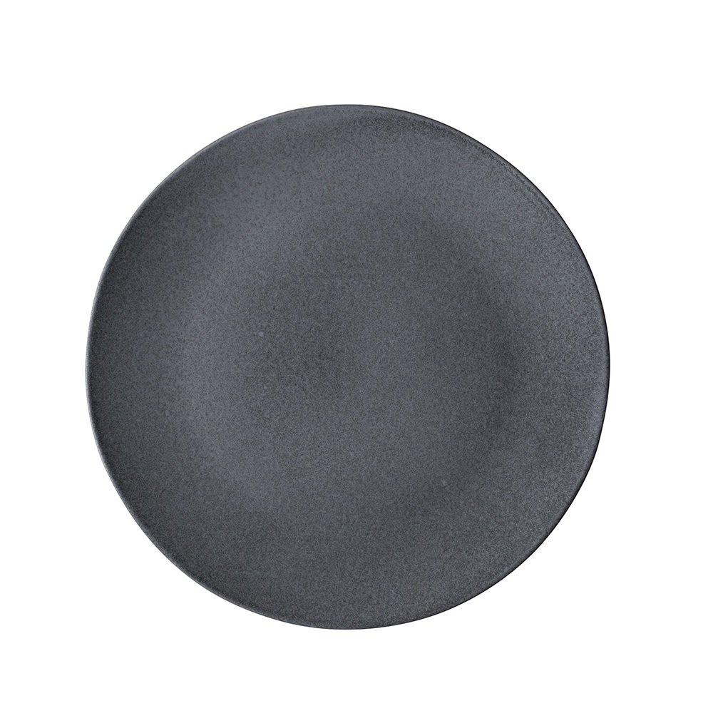 Πιάτο Ρηχό Stoneware Μαύρο Ματ 20,5cm Dutch Rose Black Velvet BV183130 - 