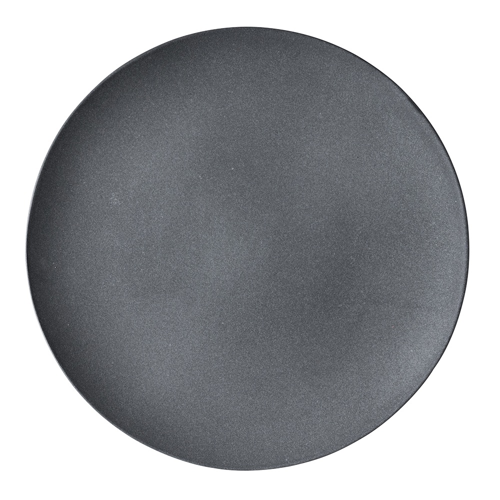 Πιάτο Ρηχό Stoneware Μαύρο Ματ 27cm Dutch Rose Black Velvet BV183132 - 