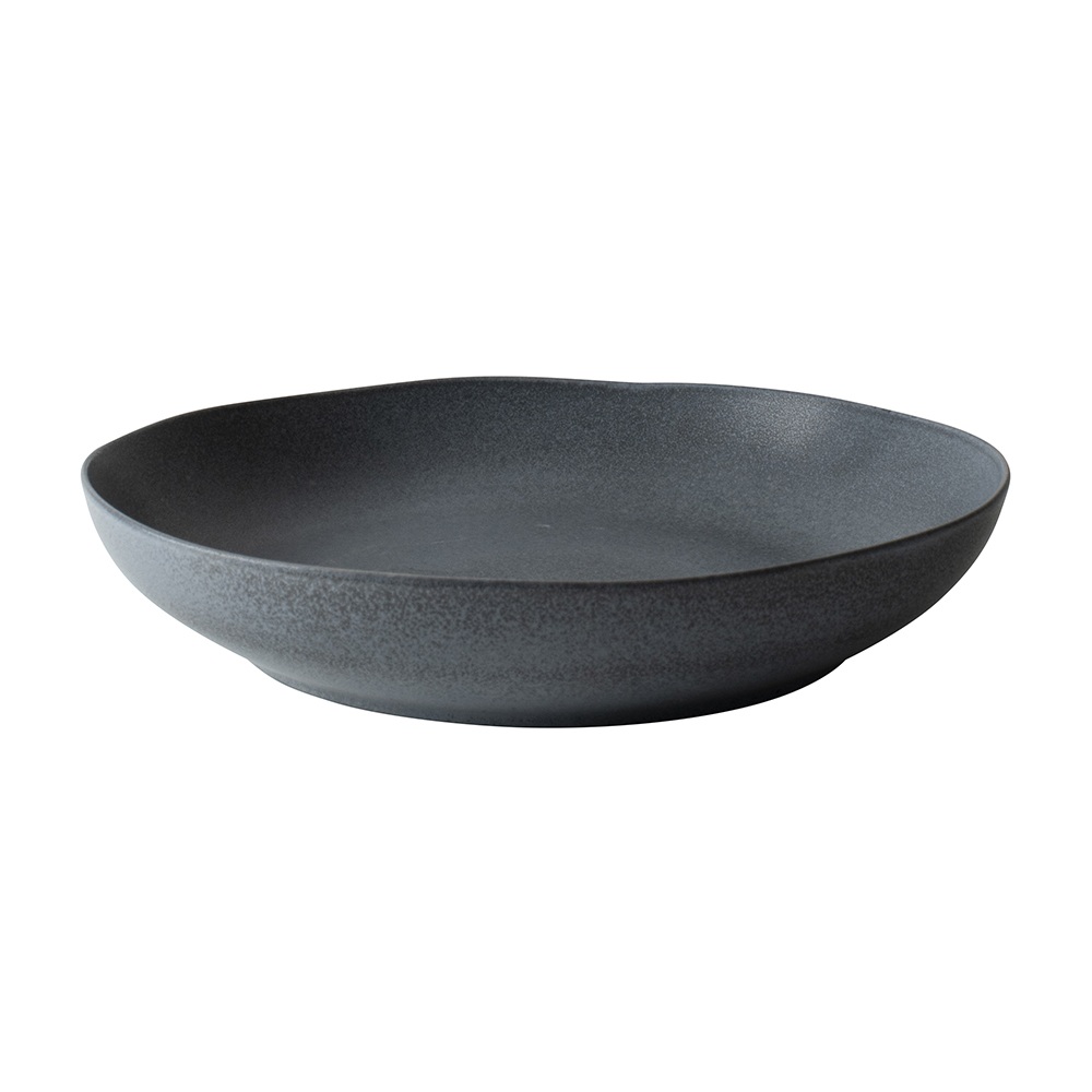 Πιάτο Βαθύ Stoneware Μαύρο Ματ 23cm Dutch Rose Black Velvet BV183133 - 2