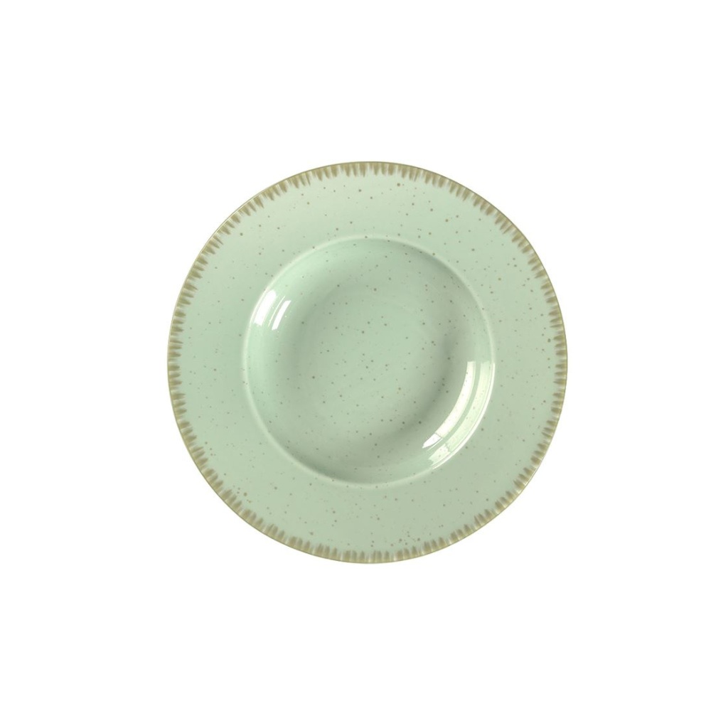 Πιάτο Πορσελάνης Pasta 27cm Pistachio Rustic Design Dot 0751877 - 