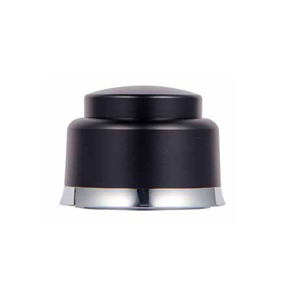 Πατητήρι Καφέ Παλάμης Με Ελατήριο Ανοξείδωτο Ατσάλι Μαύρο Ø58mm Belogia CTHD201001 - 