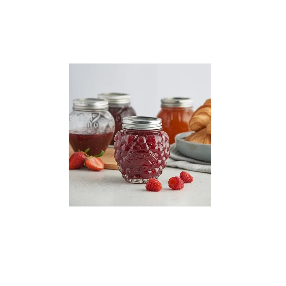 Βάζο Αποθήκευσης Με Καπάκι 400ml Ø10xH11cm Γυάλινο Berry Fruit Kilner 0025.056 - 3