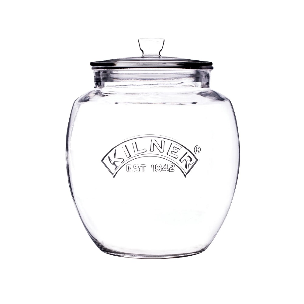 Βάζο Αποθήκευσης Με Καπάκι 2Lt Ø15,6xH19cm Γυάλινο Universal Kilner 0025.742 - 