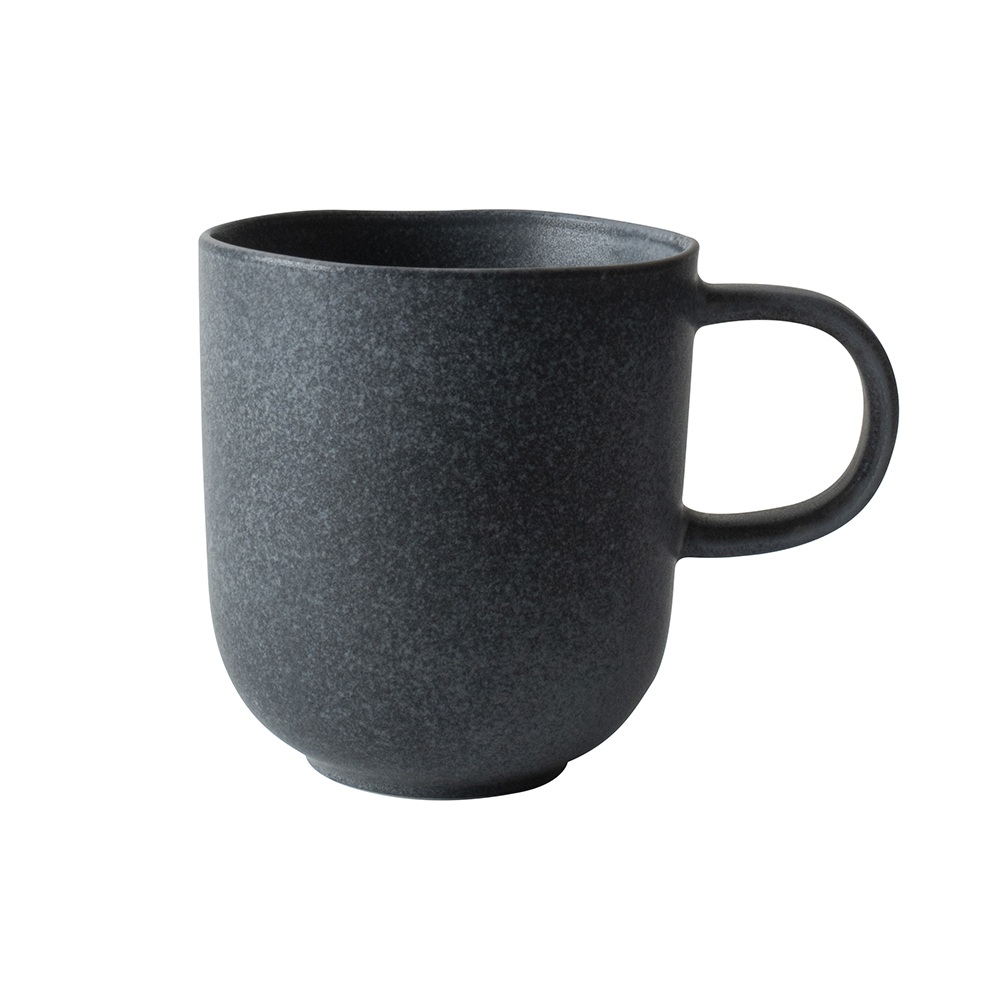 Κούπα Stoneware Μαύρη Ματ 39cl Dutch Rose Black Velvet BV183127 - 