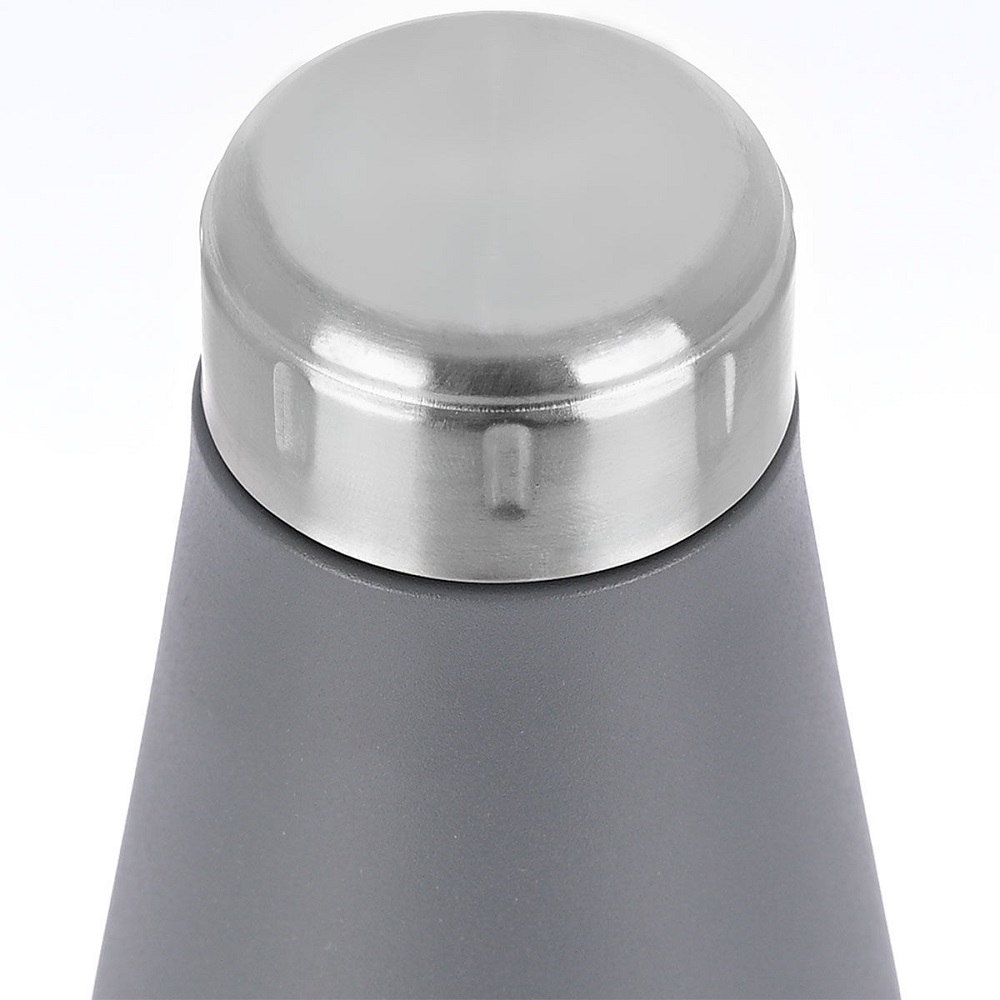 Μπουκάλι Ισοθερμικό Fjord Grey Διπλού Τοιχώματος 500ml Ανοξείδωτο 18/8 Save the Aegean εstia Home Art 01-8550 - 4