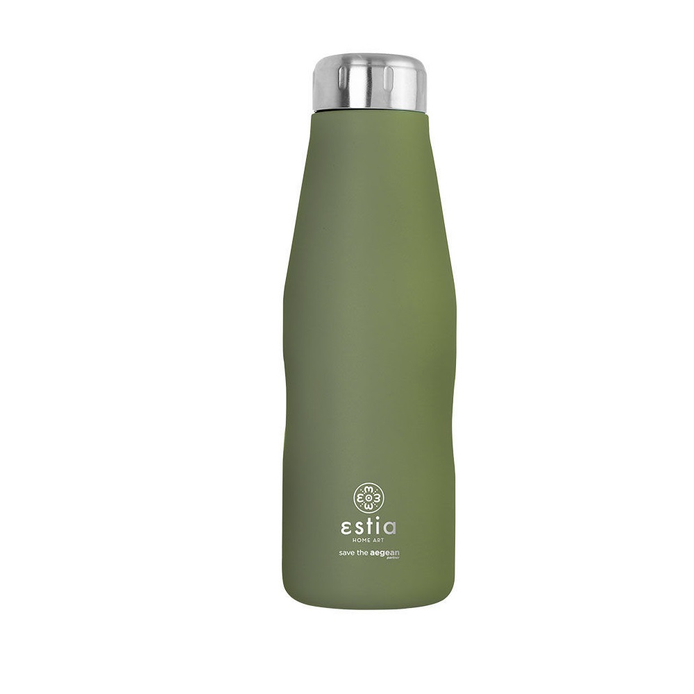 Μπουκάλι Ισοθερμικό Forest Spirit Διπλού Τοιχώματος 500ml Ανοξείδωτο 18/8 Save the Aegean εstia Home Art 01-12069 - 2
