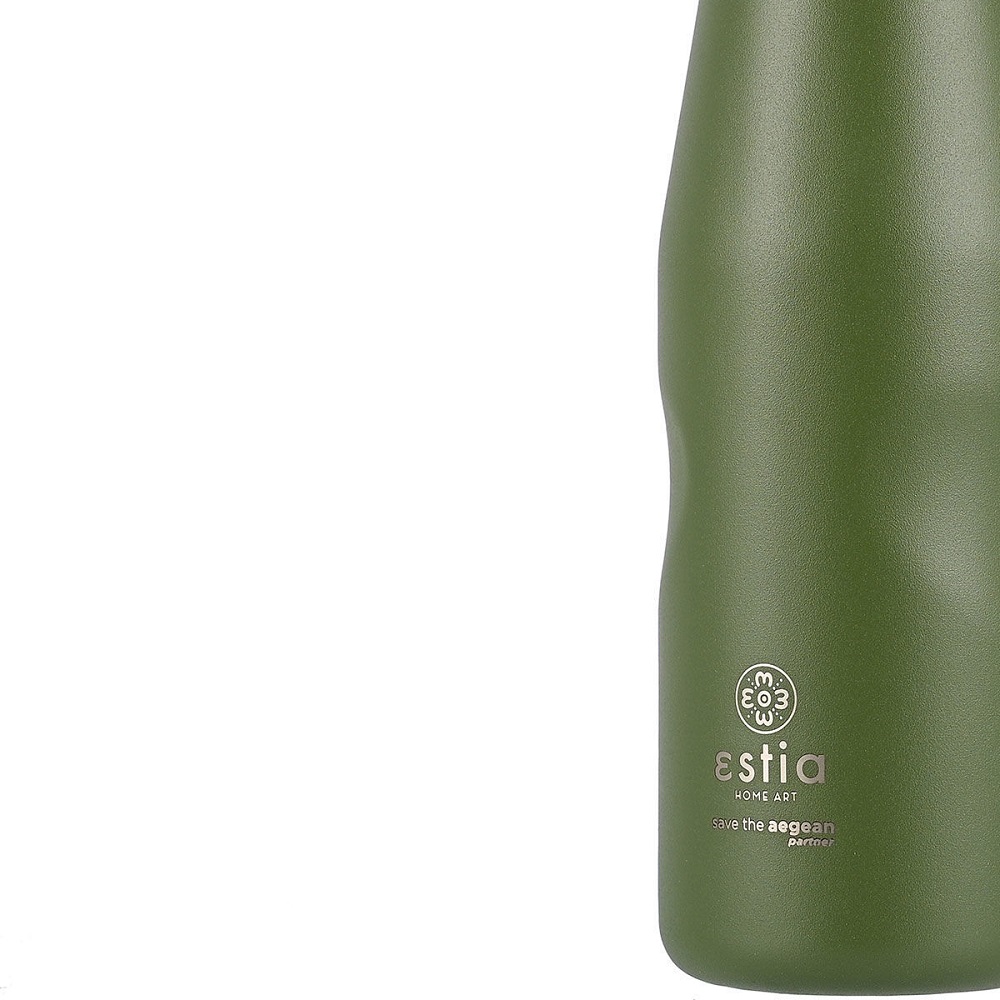 Μπουκάλι Ισοθερμικό Forest Spirit Διπλού Τοιχώματος 500ml Ανοξείδωτο 18/8 Save the Aegean εstia Home Art 01-12069 - 3