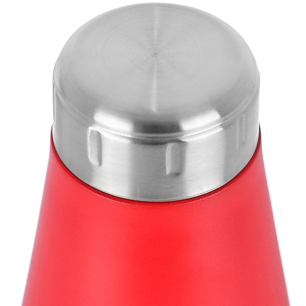 Μπουκάλι Ισοθερμικό Scarlet Red Διπλού Τοιχώματος 500ml Ανοξείδωτο 18/8 Save the Aegean εstia Home Art 01-8543 - 4