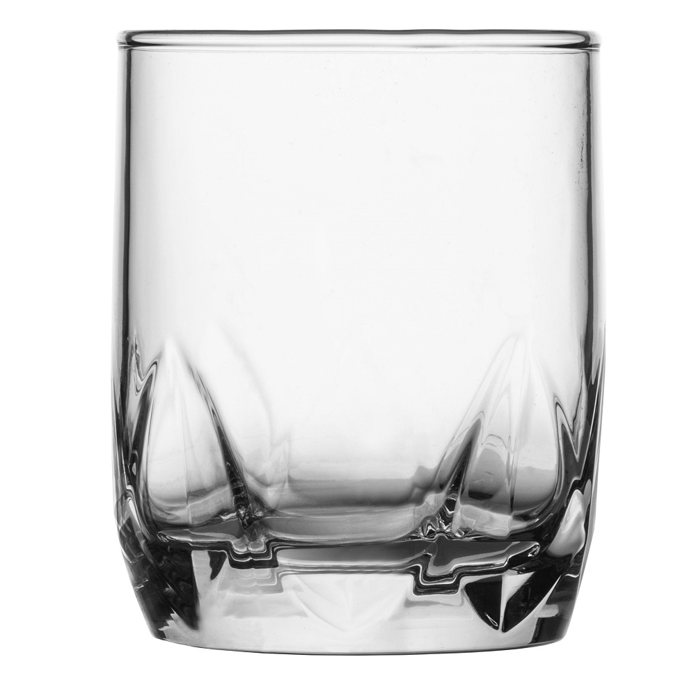 Ποτήρι Whisky Γυάλινο Διάφανο 300ml Ø7,4xH9,5cm Σετ 6 τμχ Sitia Uniglass 93810 - 2