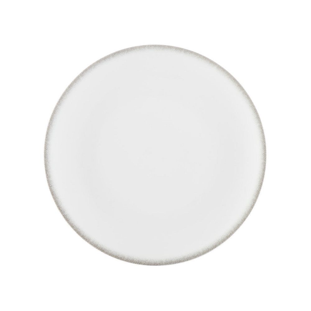 Πιάτο Ρηχό Πορσελάνης Φ21cm Άσπρο Pearl εstia Home Art 07-15367 - 1