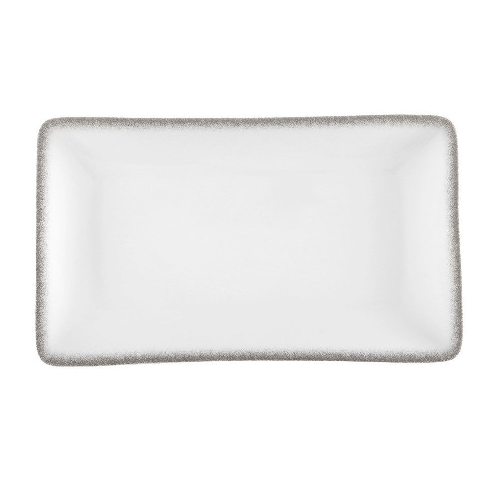 Πιατέλα Ορθογώνια Πορσελάνης 31x21cm Άσπρο Pearl εstia Home Art 07-15435 - 1