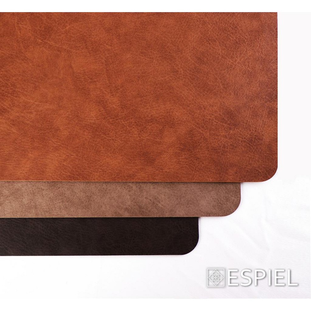 Σουπλά Φαγητού Μαύρο PVC 45x30xH1cm Espiel PUL505K6 - 2