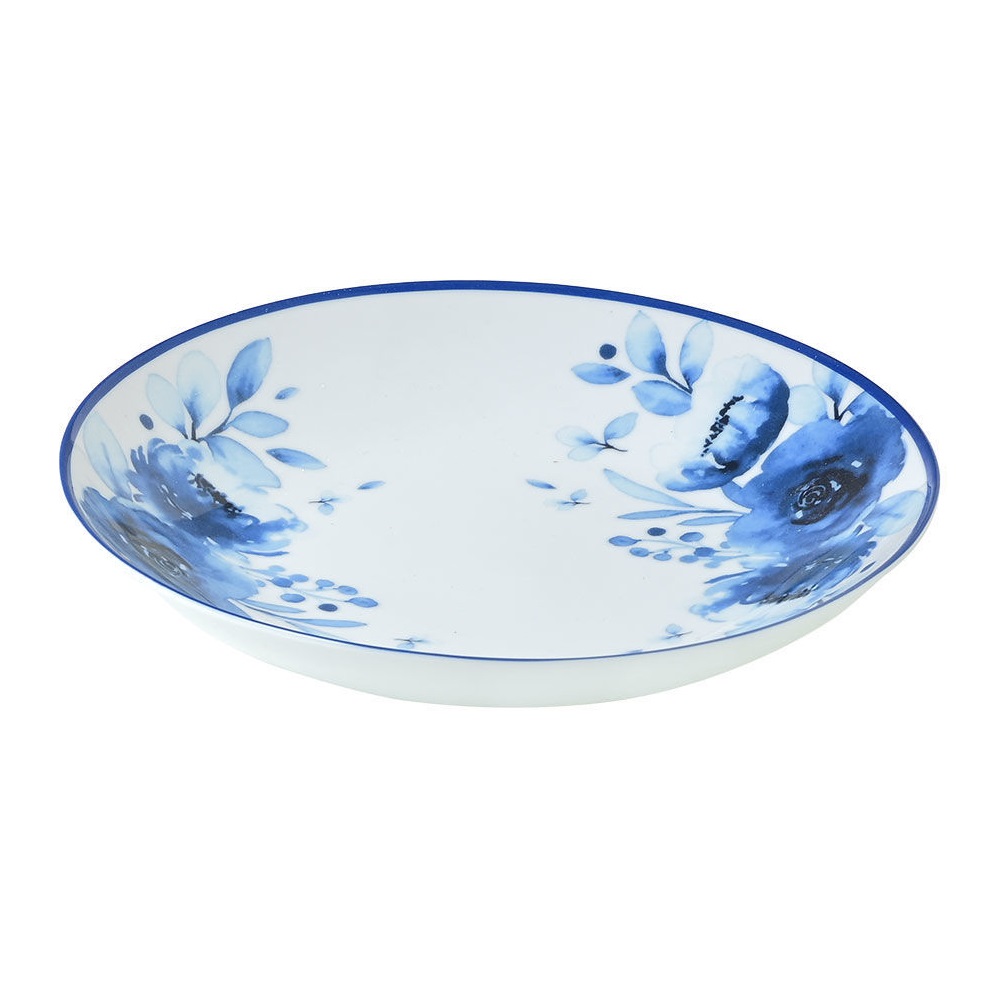 Πιάτο Βαθύ Πορσελάνης Φ23cm Blue Rose εstia Home Art  07-16104 - 2