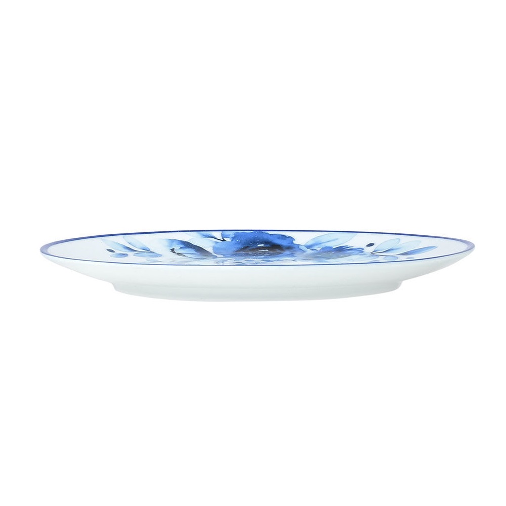 Πιάτο Ρηχό Πορσελάνης Φ20cm Blue Rose εstia Home Art  07-16111 - 3