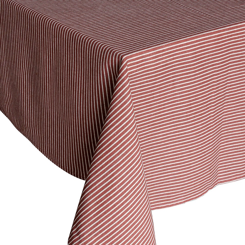 Τραπεζομάντηλο 240x140cm Daniela Oxblood Solid Red Kitchen Linen Laura Ashley LA183244 - 2
