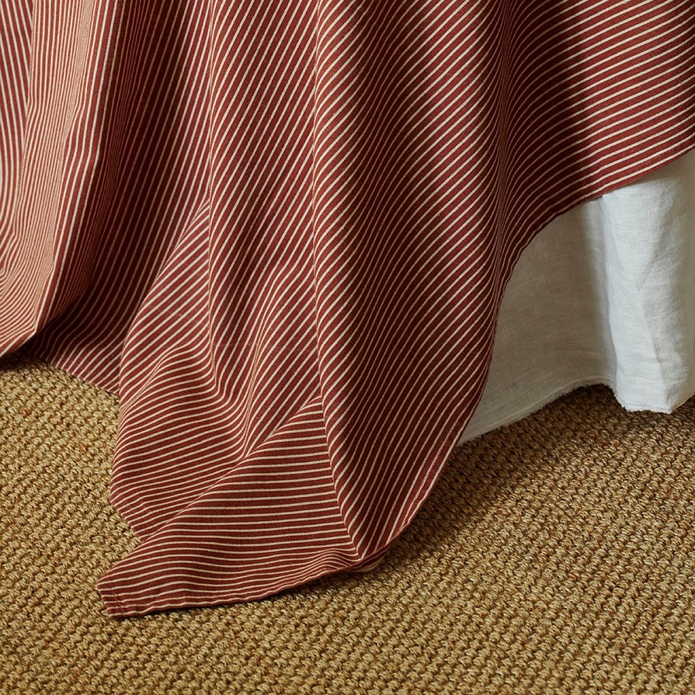 Τραπεζομάντηλο 240x140cm Daniela Oxblood Solid Red Kitchen Linen Laura Ashley LA183244 - 5