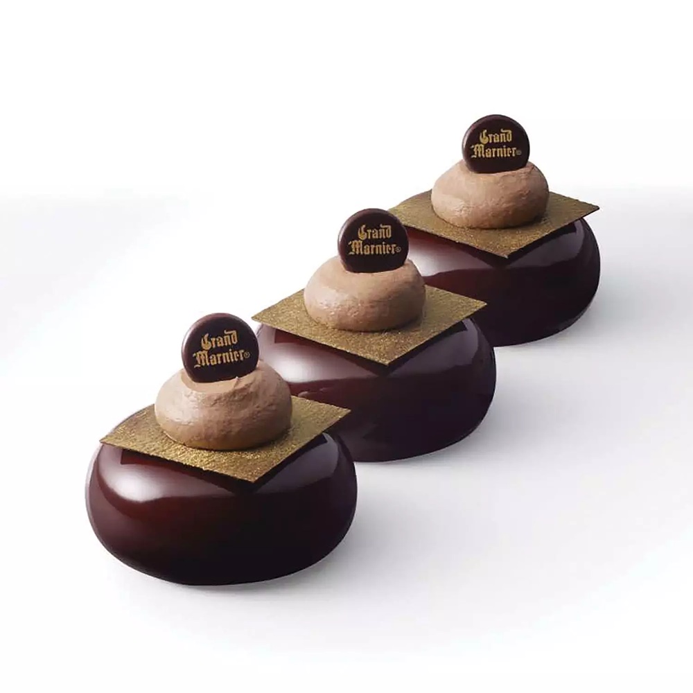 Φόρμα Σιλικόνης Platinum 8 Θέσεων Ø65x30mm 85ml Stone 85 Silikomart 36.163.87.0065 - 5