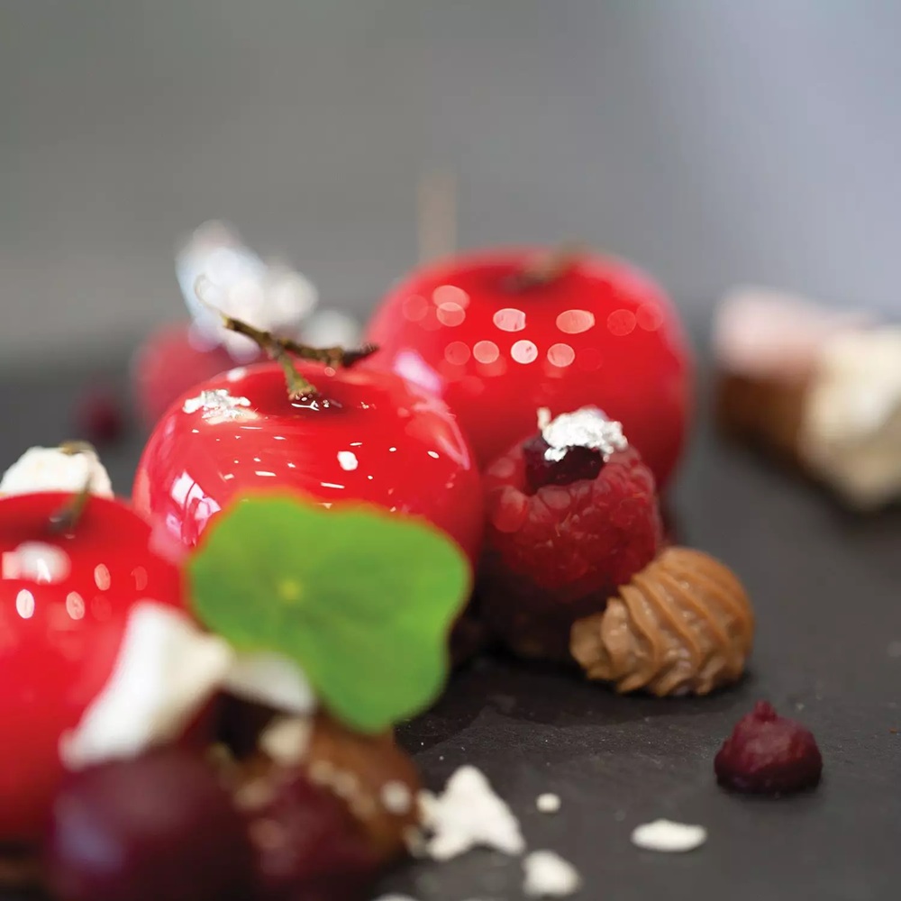 Φόρμα Σιλικόνης Platinum 15 Θέσεων Ø39x30mm 30ml Mela Ciliegia Pesca 30 Silikomart 36.278.87.0065 - 3